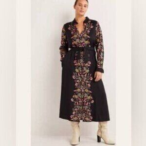 Boden Long Sleeve Shirt Dress size 8